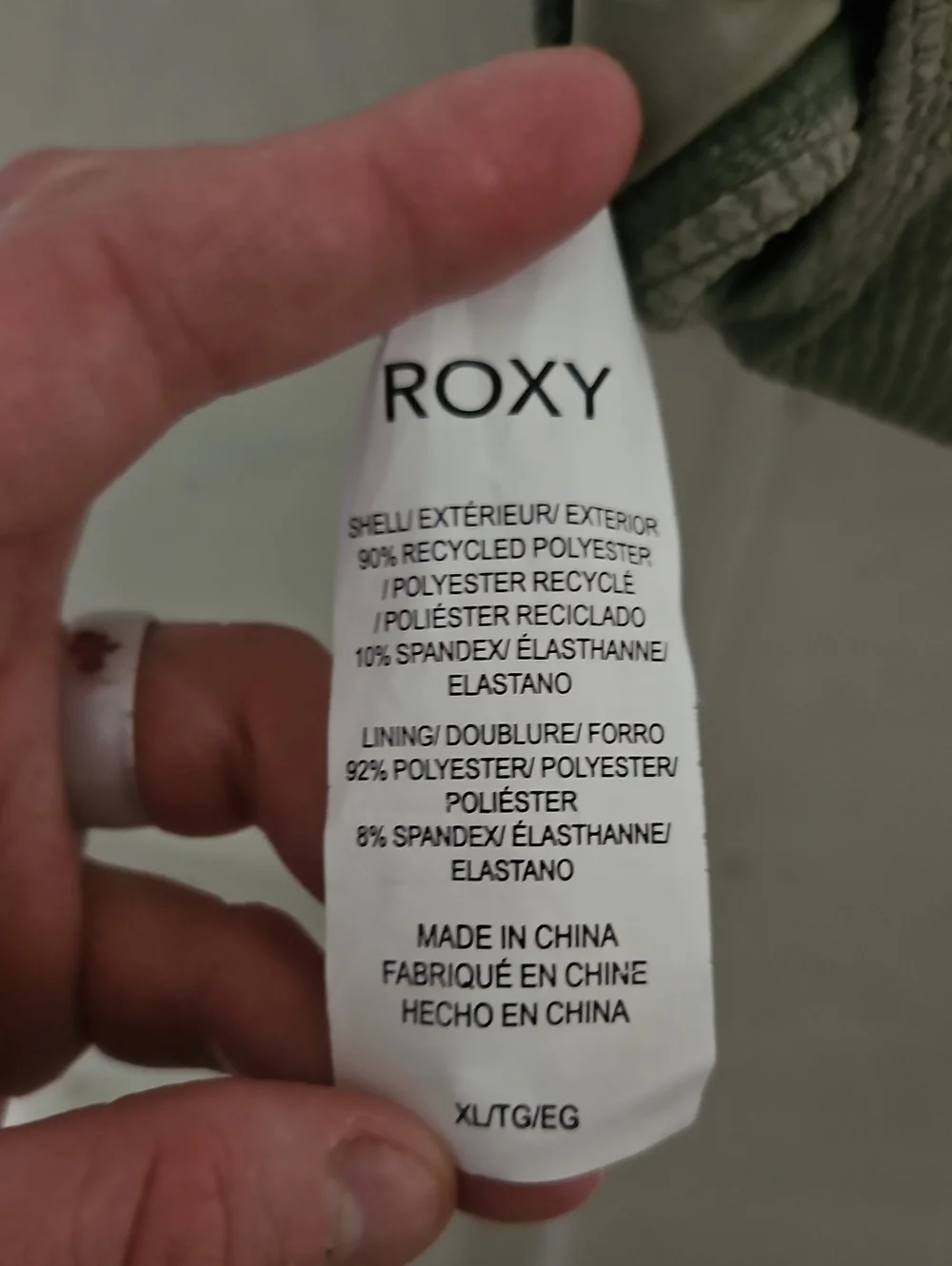 Roxy Women's Essaouira Bralette BIKINI TOP: GREEN: NEW WITH TAGS: SIZE XL